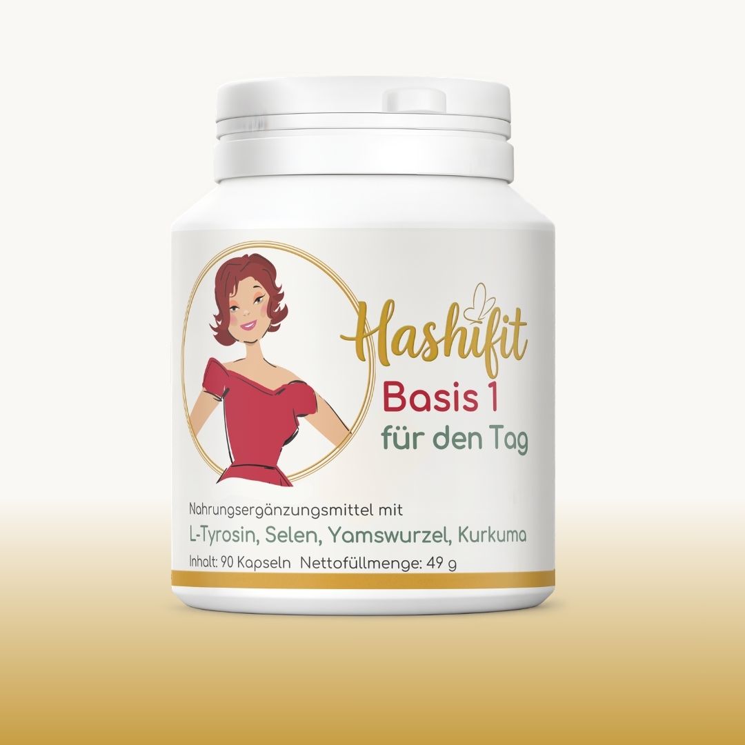 Hashifit Basis 1 mit Selen für die normale Schilddrüsenfunktion und B-Vitaminen für den normalen Energiestoffwechsel