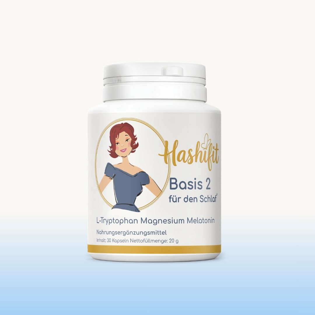 Hashifit Basis 2, Kapseln mit Melatonin, Magnesium und Zink