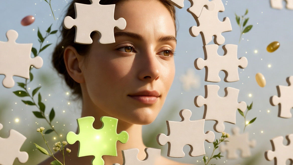 Hashifit ganzheitliches Nahrungsergänzungssystem für Energie Schlaf Darm Stoffwechsel und Nervenbalance