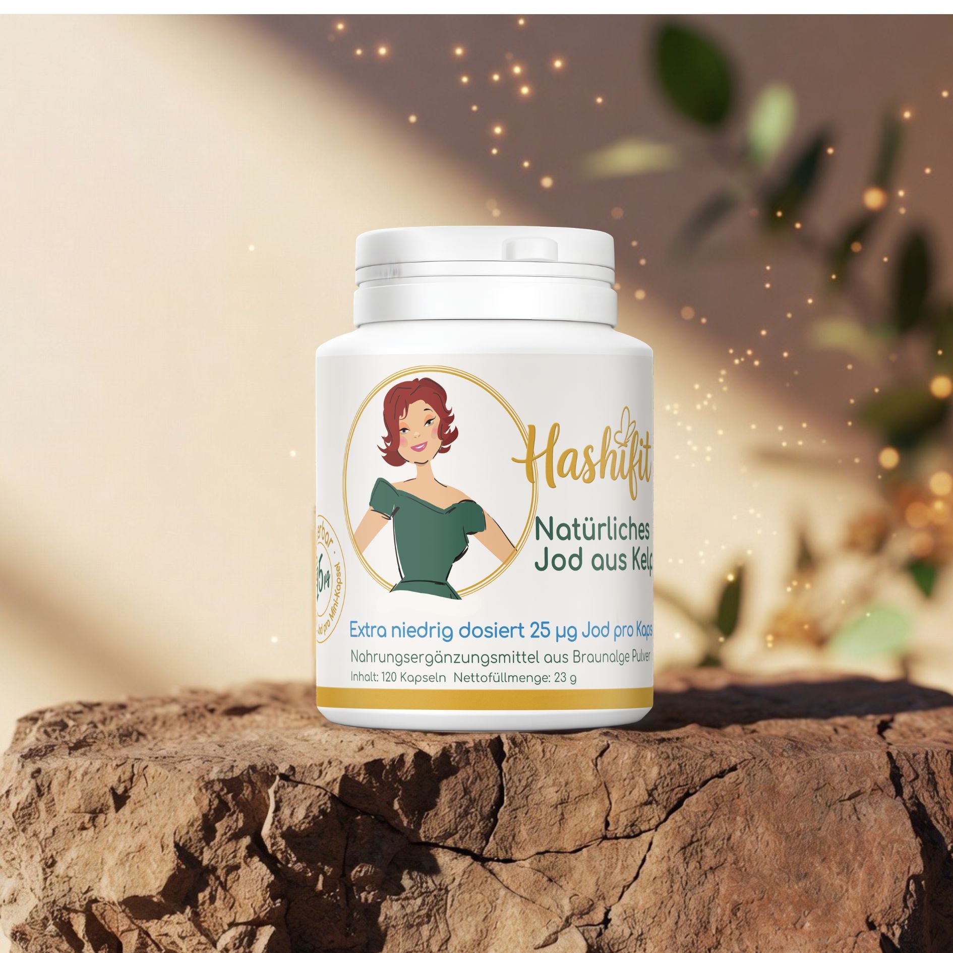 Hashifit Jod aus Kelp natürliches Jod aus Meeresalgen