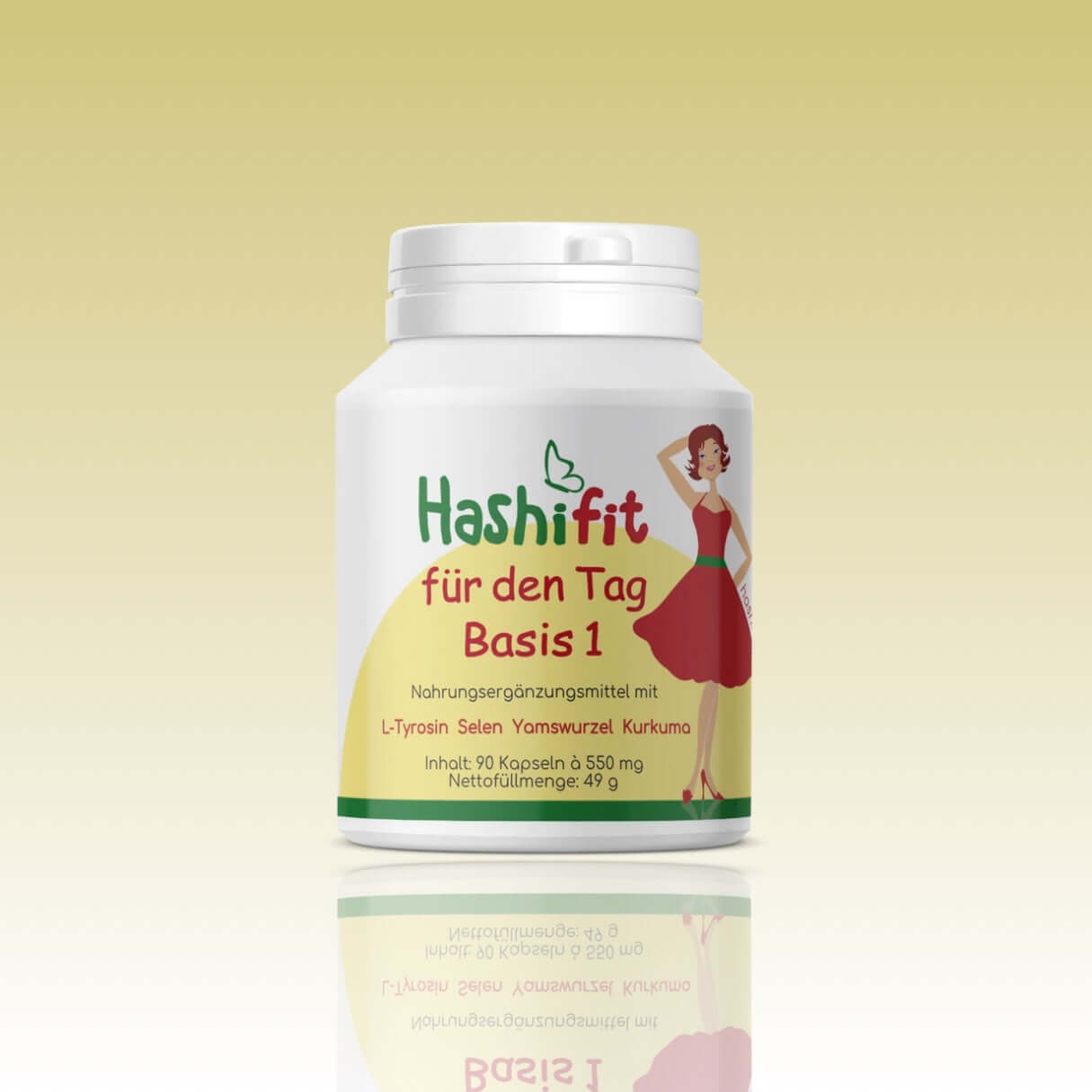 Hashifit Basis 1 – Vitalstoffe für Energie, Schilddrüse und Hormonbalance bei Hashimoto