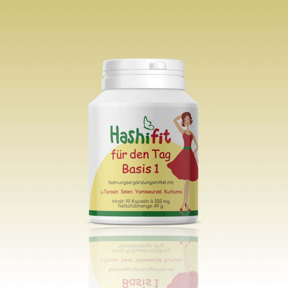 Hashifit Basis 1 – Vitalstoffe für Energie, Schilddrüse und Hormonbalance bei Hashimoto