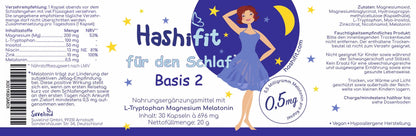 Etikett Hashifit Basis 2 fuer den Schlaf
