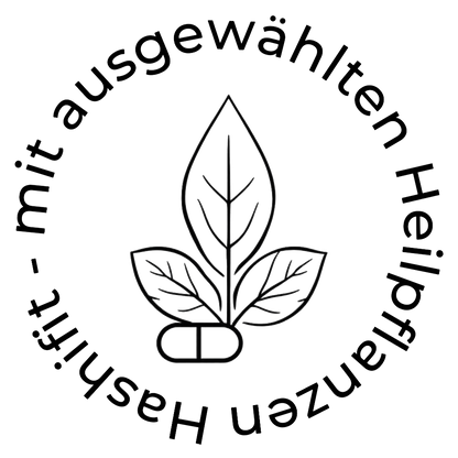 Symbol für pflanzliche Kapseln und Kräuterwirkstoffe – Hashifit setzt auf natürliche Inhaltsstoffe aus Heilpflanzen und Adaptogenen
