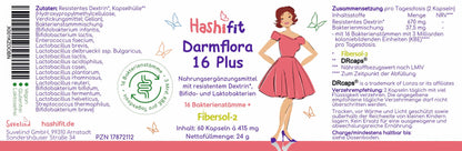 Etikett Hashifit Darmflora 16 Plus