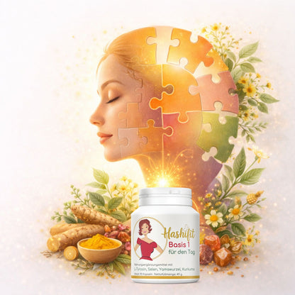 Hashifit Basis 1 – tägliche Vitalstoffversorgung für den Tag bei Hashimoto