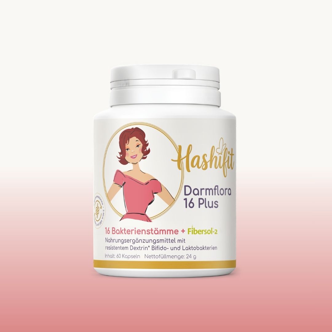 Hashifit Darmflora 16 Plus Probiotika für Darmflora Balance