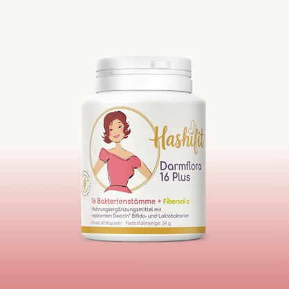 Hashifit Darmflora 16 Plus Probiotika für Darmflora Balance