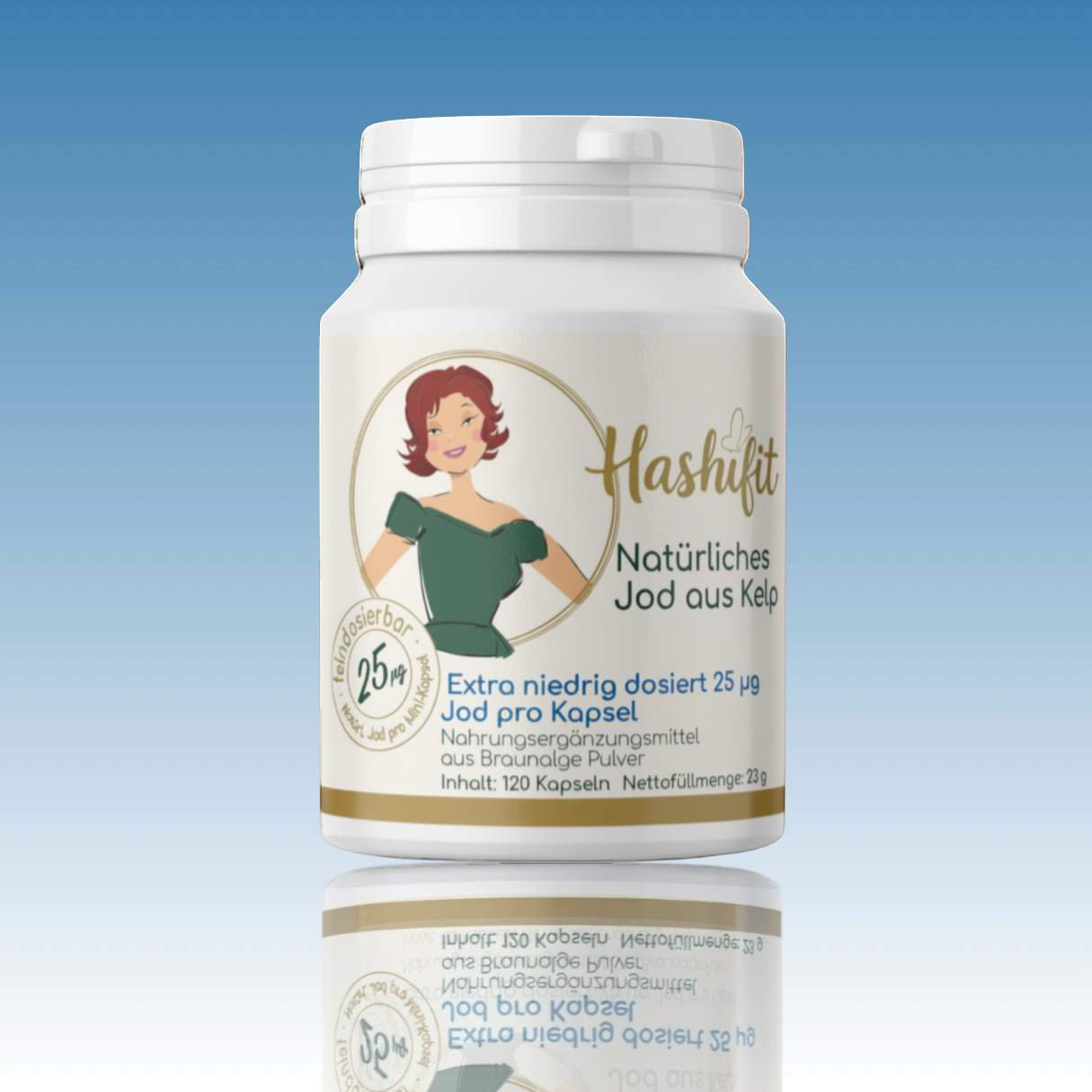 25µg Jod aus Kelp extra niedrig dosiert - feindosierbar